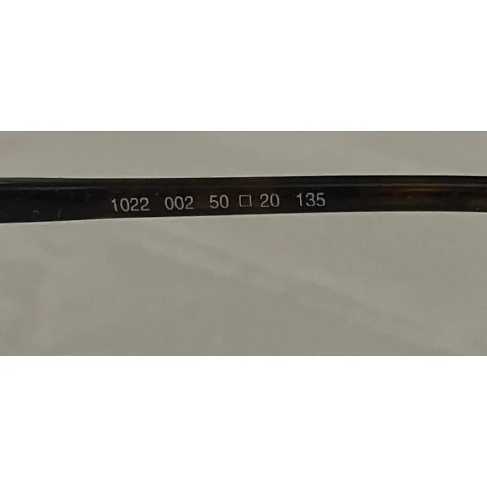 Givenchy Eyeglasses Frame France 1022 002 50-20-135 Bronze Half Rim